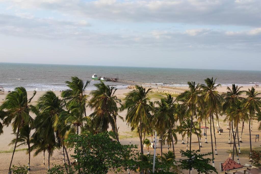 Riohacha III Apartamento Comodo Y Seguro Perfectos Para Trabajar O Vacacionar Con Balcon Frente Al Malecon Luaran gambar