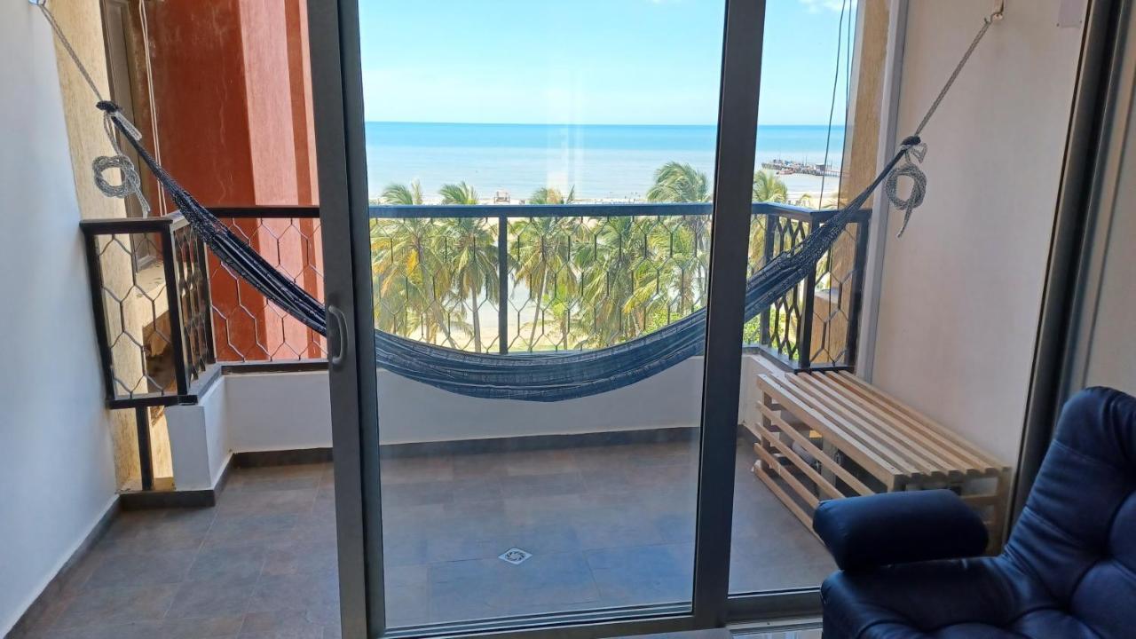 Riohacha III Apartamento Comodo Y Seguro Perfectos Para Trabajar O Vacacionar Con Balcon Frente Al Malecon Luaran gambar