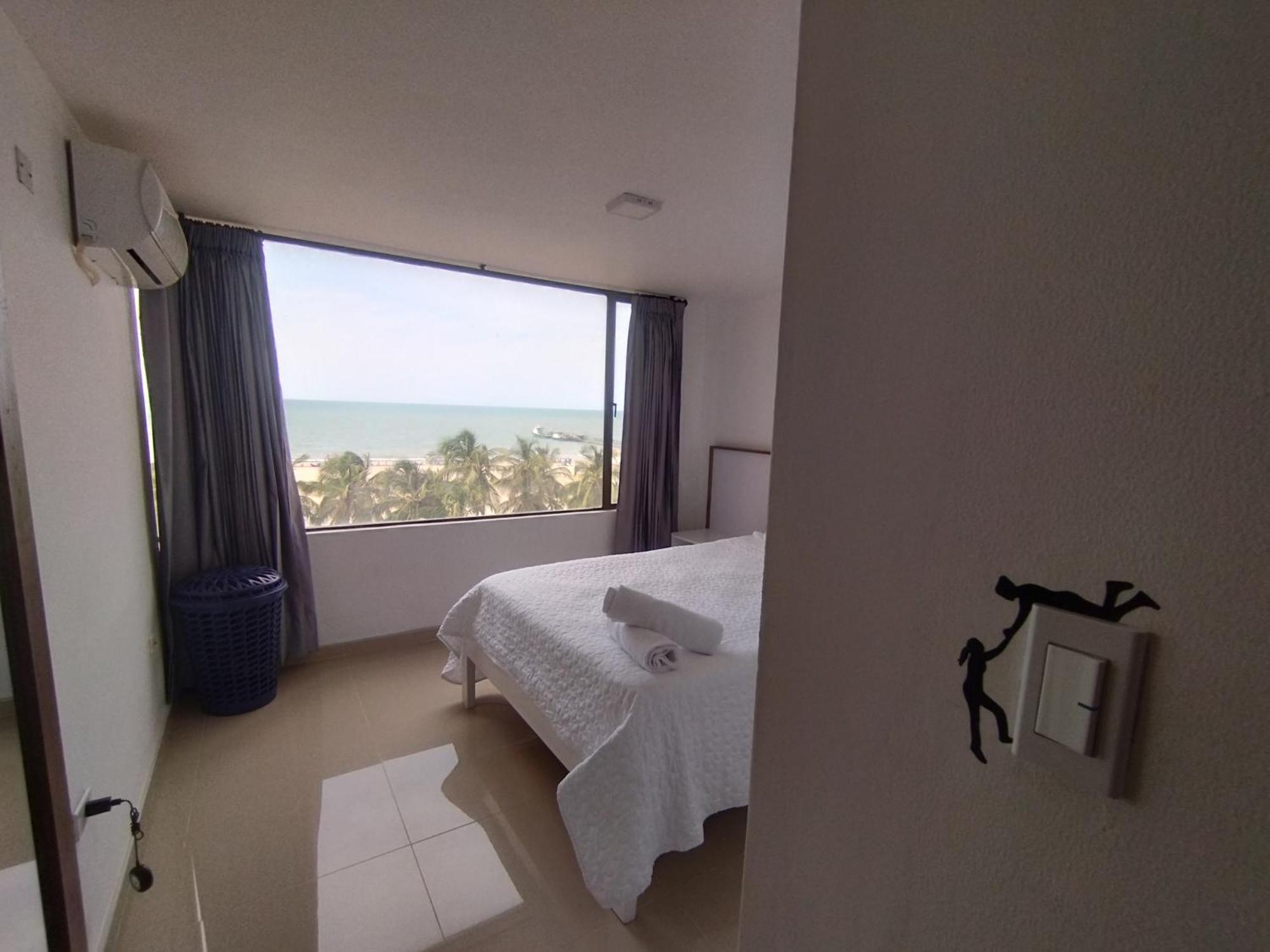Riohacha III Apartamento Comodo Y Seguro Perfectos Para Trabajar O Vacacionar Con Balcon Frente Al Malecon Luaran gambar